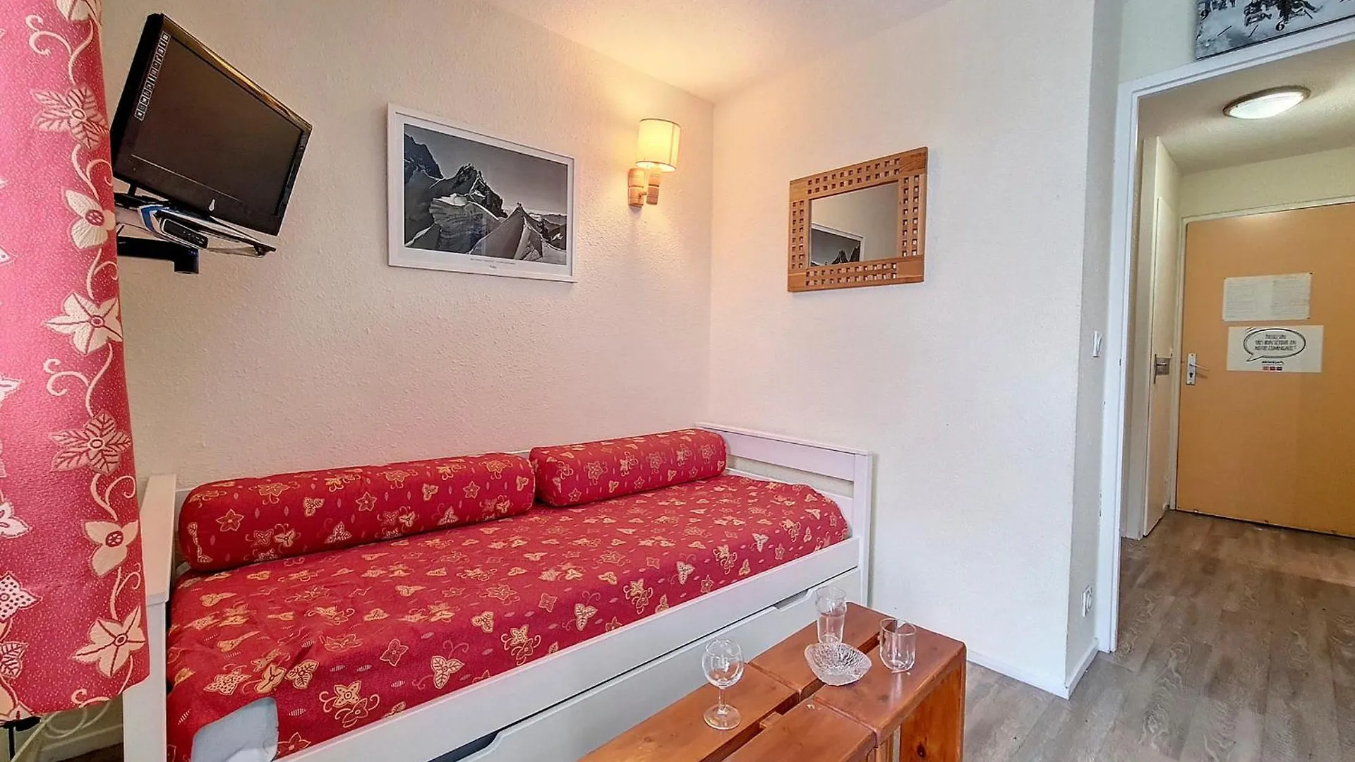 Studio Cosy Au Pied Des Pistes Avec Balcon A 24 Rue Du Panorama, Les Belleville - Fr-1-344-884 Saint-Martin-de-Belleville Francie