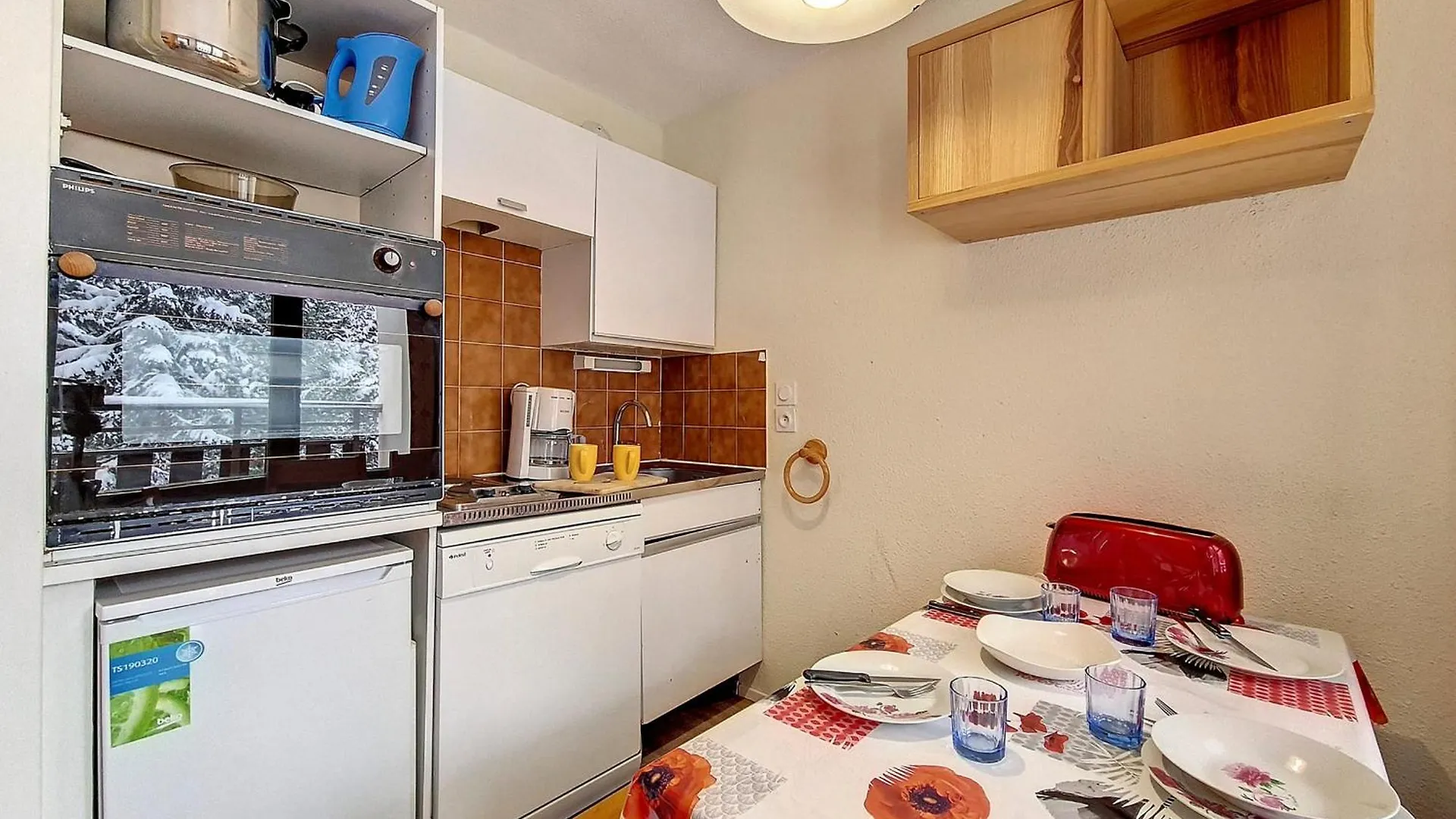Apartmán Studio Cosy Au Pied Des Pistes Avec Balcon A 24 Rue Du Panorama, Les Belleville - Fr-1-344-884 Saint-Martin-de-Belleville Francie
