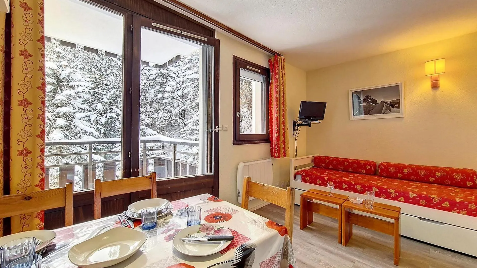 Studio Cosy Au Pied Des Pistes Avec Balcon A 24 Rue Du Panorama, Les Belleville - Fr-1-344-884 Saint-Martin-de-Belleville